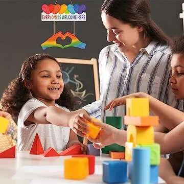 Colorful Welcome Sign for Classrooms - CHDITB Decor