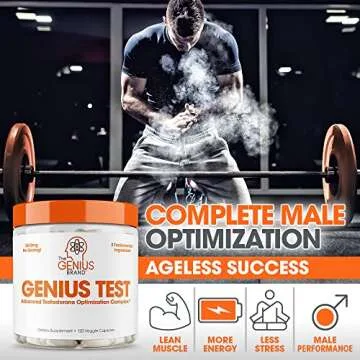 Genius Test Advanced Testosterone Booster for Men