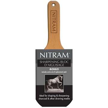 Nitram 700306 Abrasive Stone for Charcoal