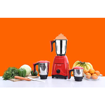 TABAKH Indian Mixer Grinder with 3 Jars and 650 Watts