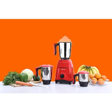 TABAKH Indian Mixer Grinder with 3 Jars and 650 Watts