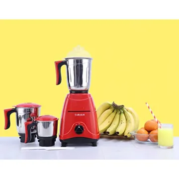 TABAKH Indian Mixer Grinder with 3 Jars and 650 Watts