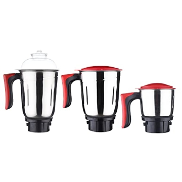TABAKH Indian Mixer Grinder with 3 Jars and 650 Watts