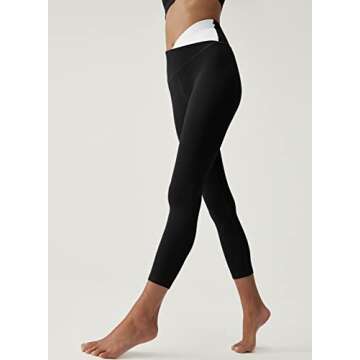 Herseas 2 Piece Black Workout Set for Women Activewear