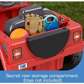 Power Wheels Jeep Wrangler Ride-On Toy for Kids 2-6 Years