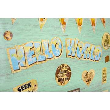 Teacher Created Resources Travel the Map Mini Bulletin Board TCR8624)