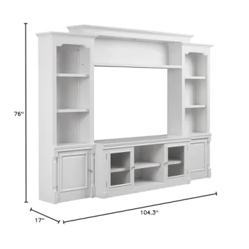 Tov Virginia Wood Entertainment Center for TVs up to 65"