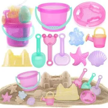 LotFancy Beach Toys - 10 PC Fun for Toddlers 1-10
