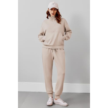 Stylish Women's 2 Piece Jogger Set - Comfort & Chic