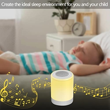 DAWANMIN Baby Sound Machine with Night Light