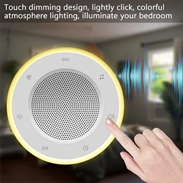 DAWANMIN Baby Sound Machine with Night Light