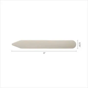 Fiskars 157650-1001 Traditional Bone Folder, 6 Inch , White