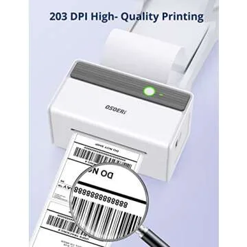 Osoeri Shipping Label Printer - Fast 4x6 USB Thermal Printer