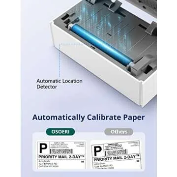 Osoeri Shipping Label Printer - Fast 4x6 USB Thermal Printer
