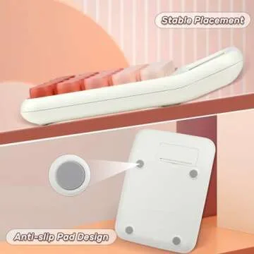 Cute Pink Mechanical Switch Calculator for Fun Calculations