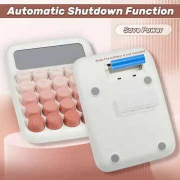Cute Pink Mechanical Switch Calculator for Fun Calculations