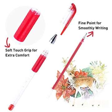 24 Colors Gel Pens - Fruity Scented Art Markers