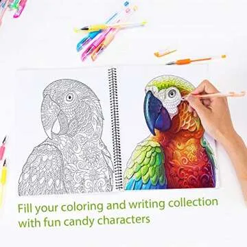 24 Colors Gel Pens - Fruity Scented Art Markers