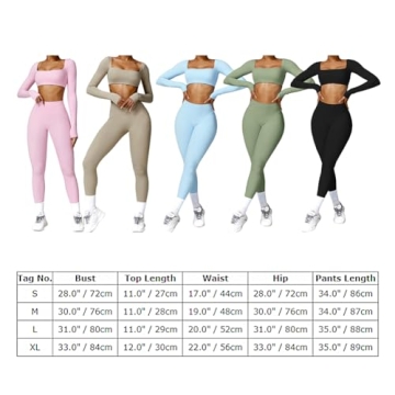 Stylish ABOCIW Workout Sets for Women Activewear