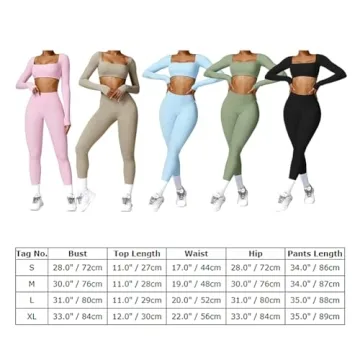 Stylish ABOCIW Workout Sets for Women Activewear