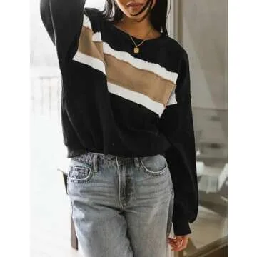 Stylish Tanming Women’s Casual Sweatshirt for Everyday Wear