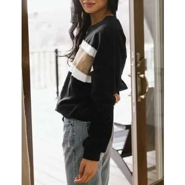 Stylish Tanming Women’s Casual Sweatshirt for Everyday Wear
