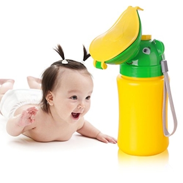 ONEDONE Pee Cup for Kids Portable Urinal Travel Urinal Baby Child Toddler Pee Bottle Potty Emergency...