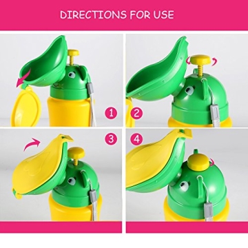 ONEDONE Pee Cup Portable Urinal for Kids on Travel