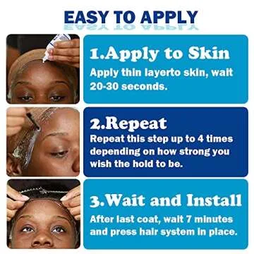 Strong Hold Wig Glue Waterproof Invisible Adhesive
