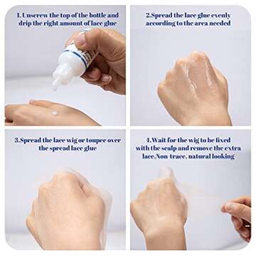 Strong Hold Wig Glue Waterproof Invisible Adhesive