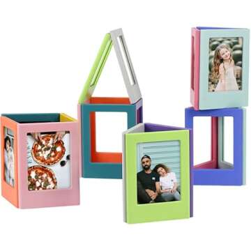 Orga'Neat Magnetic Photo Frames for Instax Mini - 8 Pack
