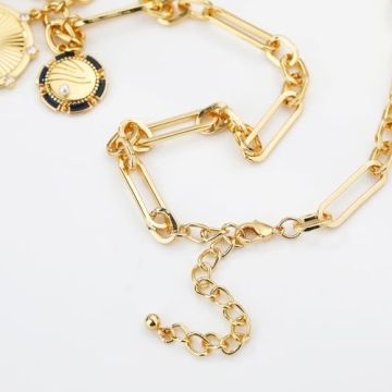 Chunky Gold Sun Mountain River Necklace for All