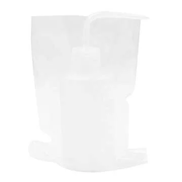 Tattoo Wash Bottle Bags - Yuelong 250PCS Disposable Tattoo Wash Bottle Covers Sleeves 6 X 10 Inch Squeeze Bottle Bag Cover Barrier for Tattoo Bottles Tattoo Cleaning Tattoo Supplies