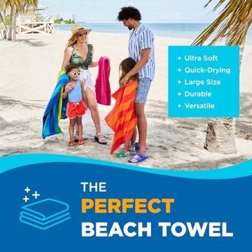 Ben Kaufman Oversized Cotton Beach Towels for Everyone
