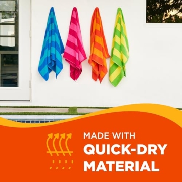 Ben Kaufman Oversized Cotton Beach Towels for Everyone