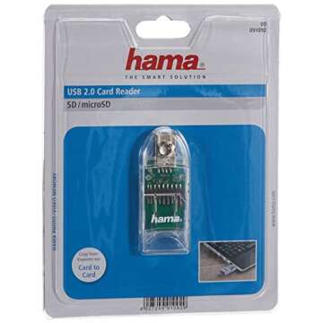 Hama 91092 | 8in1 Card Reader – Effortless Data Transfer