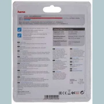 Hama 91092 | 8in1 Card Reader – Effortless Data Transfer