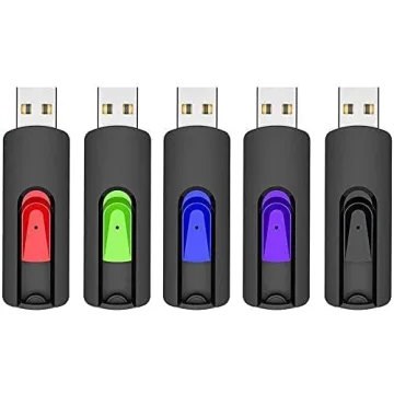 RAOYI 5 Pack 64GB USB Flash Drive for Efficient Storage
