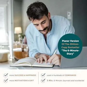 6-Minute Diary Success Daily Journal - The #1 Manifestation Journal for more Motivation & Success - ...