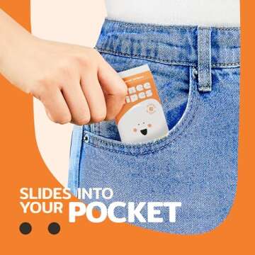 Impossibly Compact Travel Wipes with Natural Extracts - Skin-Friendly Wet Wipes, Hypoallergenic & Un...