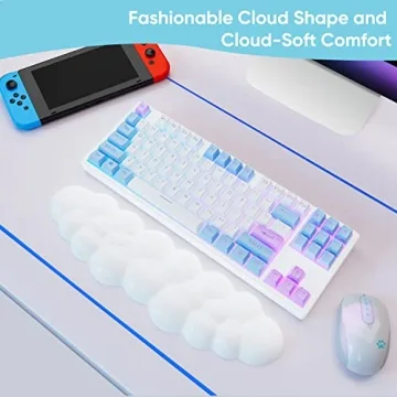 Ergonomic Cloud Wrist Rest for Ultimate Comfort and Style