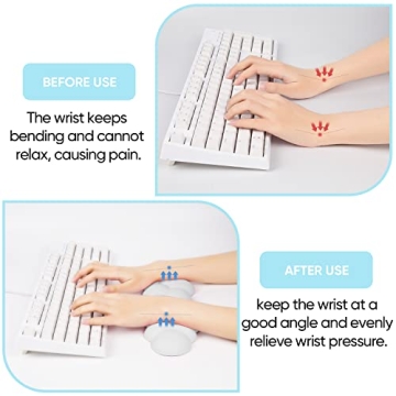 Ergonomic Cloud Wrist Rest for Ultimate Comfort and Style