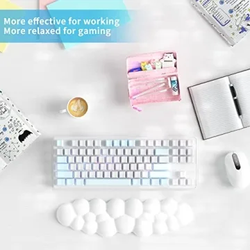 Ergonomic Cloud Wrist Rest for Ultimate Comfort and Style