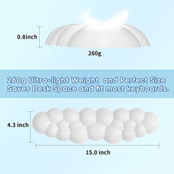 Ergonomic Cloud Wrist Rest for Ultimate Comfort and Style