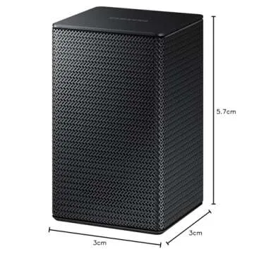SAMSUNG SWA-8500S 2.0 Speaker System Wall Mountable Black Model (SWA-8500S/ZA)