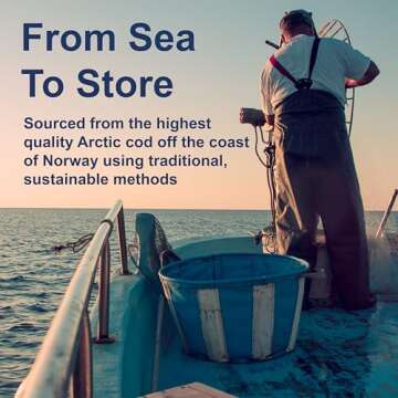 Carlson - Cod Liver Oil, 1100 mg Omega-3s, Liquid Fish Oil Supplement, Wild-Caught Norwegian Arctic, Sustainably Sourced Nordic Liquid, Lemon, 250 ml