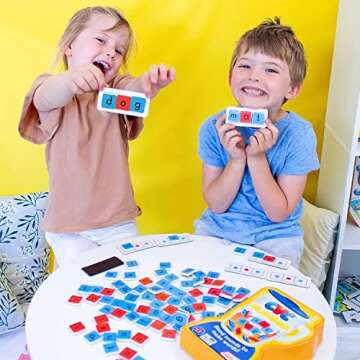 Junior Learning CVC Blender - Blend Sounds to Make Words, Multi