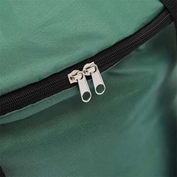 JUOPZKENN Wreath Storage Box, Christmas Wreath Storage Container Bag, Christmas Hanging Wreath Storage Bag, Expandable Space with Double Zipper, Multiple Wreath Storage for Door wreaths(green medium)