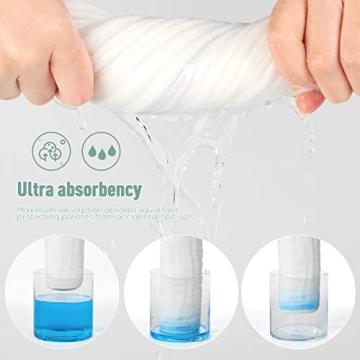 Yoofoss Muslin Burp Cloths Super Soft Absorbent 6 Pack