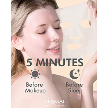 DERMAL 39 + 24 Collagen Essence Sheet Masks for Radiance